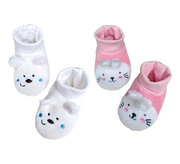 Image du produit Personnelle Bébé - Pantoufles pour
bébé, 3 unités