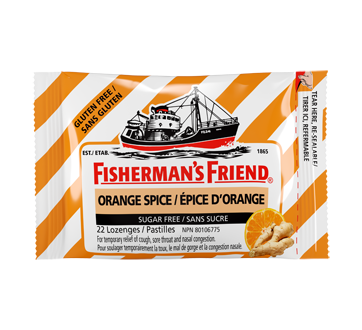 Image du produit Fisherman's Friend - Pastilles, 22 unités, épice d'orange