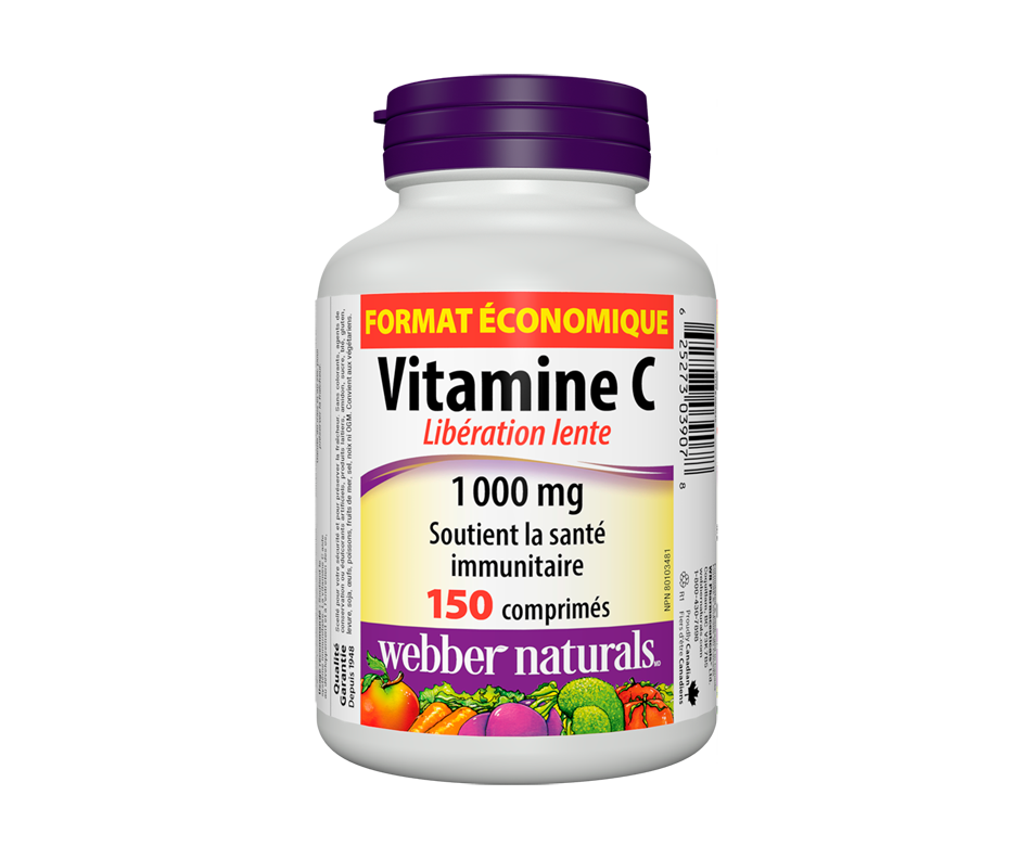 Vitamine C à libération lente, 150 unités ber Naturals Vitamine