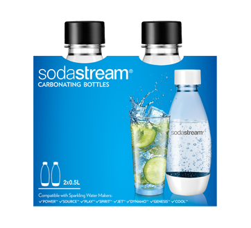 Image du produit SodaStream - Bouteille de gazéfication, 2 x 500 ml