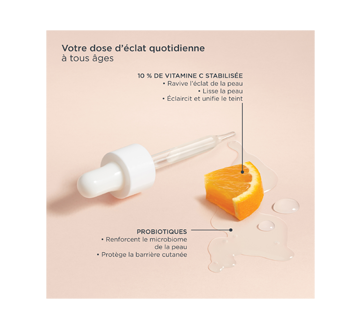 Image 2 du produit Marcelle - Sérum 10 % vitamine C + probiotique, 30 ml