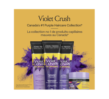 Image 6 du produit John Frieda - Violet Crush masque nuanceur mauve, 250 ml