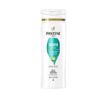 Pro-V Smooth & Sleek shampooing et revitalisant 2 en 1, 355 ml