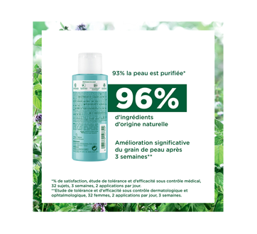 Image 2 du produit Klorane - Poudre purifiante 3 en 1 à la menthe bio et argile peau mixtes à grasses, 50 ml