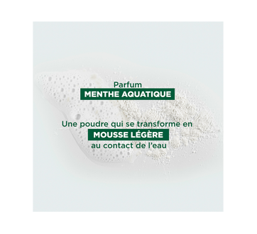 Image 4 du produit Klorane - Poudre purifiante 3 en 1 à la menthe bio et argile peau mixtes à grasses, 50 ml