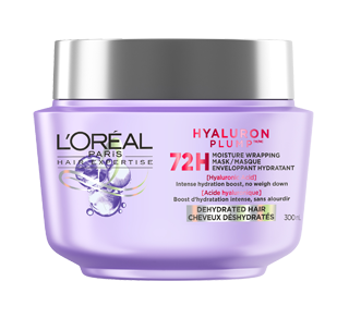 Hair Expertise Hyaluron Plump masque enveloppant hydratant pour cheveux déshydratés, 300 ml
