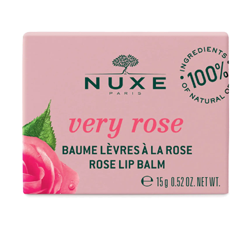 Baume à lèvres à la rose, 15 g