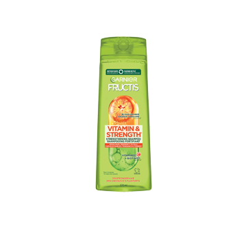 Fructis Vitamin & Strength shampooing fortifiant pour cheveux faibles, 370 ml