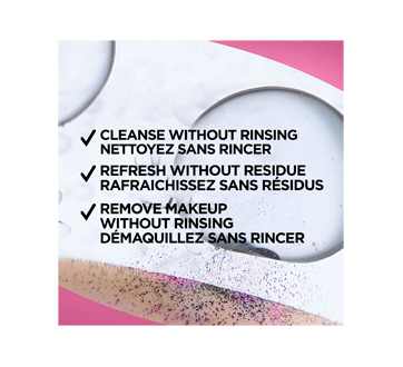 Image 3 du produit Garnier - SkinActive eau micellaire nettoyante avec de l'eau de rose, 700 ml, peau normal et sensible