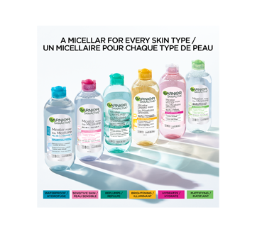 Image 5 du produit Garnier - SkinActive eau micellaire nettoyante avec de l'eau de rose, 700 ml, peau normal et sensible