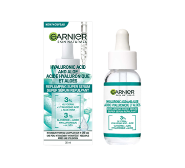 Image 1 du produit Garnier - Skin Naturals super sérum repulpants, 30 ml, peaux normales à mixtes