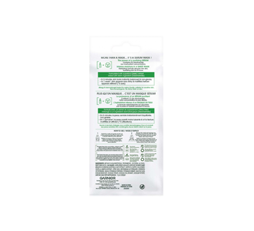 Image 6 du produit Garnier - Green Labs sérum masque en tissu avec niacinamide + kale, 14 ml, peau grasse