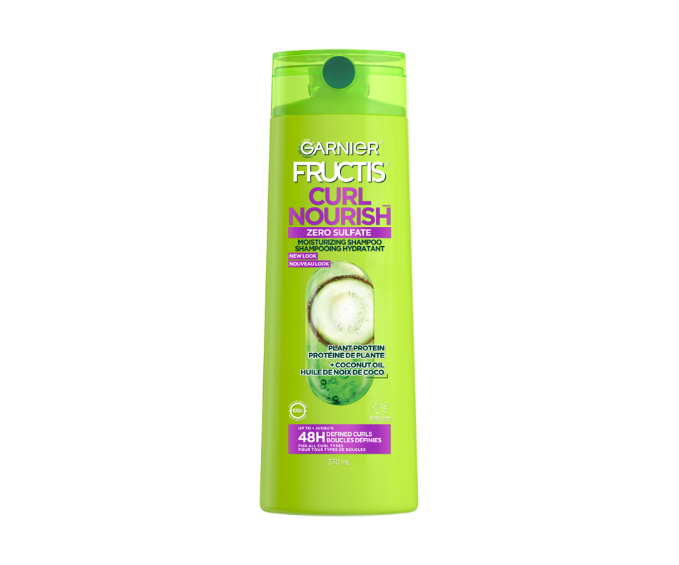 Fructis Curl Nourish shampooing hydratant, 370 ml Garnier Régulier