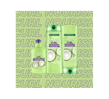 Image 5 du produit Garnier - Fructis Curl Nourish shampooing hydratant, 370 ml