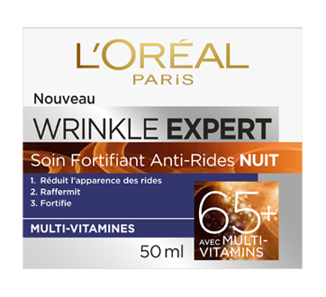 Image 2 du produit L'Oréal Paris - Wrinkle Expert hydratant mutli-vitamines nuit, 50 ml
