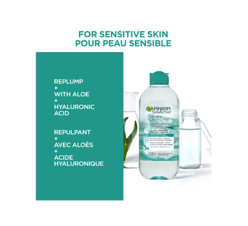 Image 2 du produit Garnier - SkinActive eau micellaire démaquillante tout-en-un, 400 ml, peaux normales à sensibles