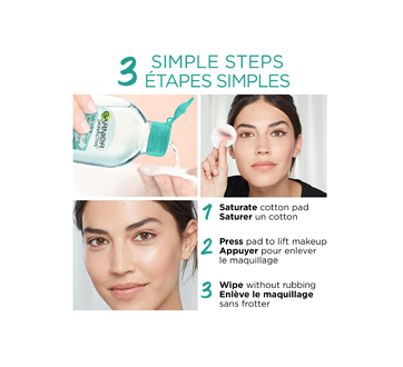 Image 3 du produit Garnier - SkinActive eau micellaire démaquillante tout-en-un, 400 ml, peaux normales à sensibles