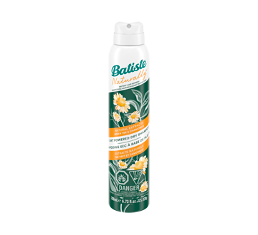 Naturally shampooing sec à base de plante, 200 ml