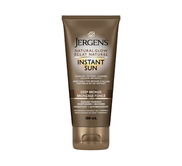 Éclat Naturel Instant Sun hydratant et autobronzant, 180 ml, bronzage foncé