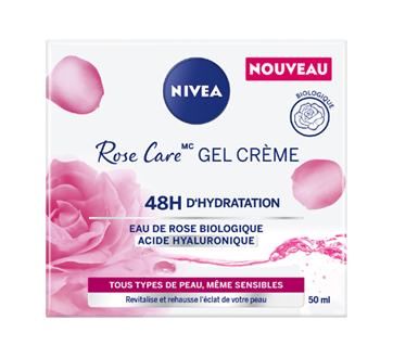 Rose Care gel crème, 50 ml
