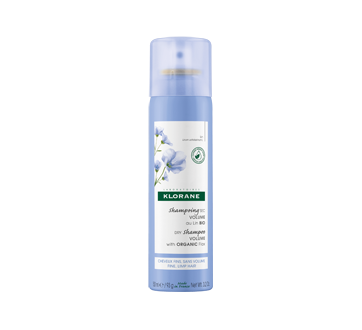 Image 2 du produit Klorane - Shampooing sec volume au lin bio pour cheveux fins et sans volume, 150 ml