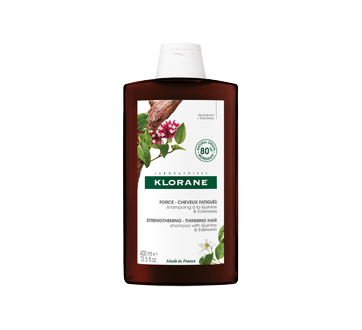 Image du produit Klorane - Shampooing fortifiant force et cheveux fatigués pour à la quinine et edelweiss bio, 400 ml