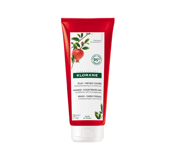 Après-shampooing à la grenade pour éclat pour cheveux colorés, 200 ml