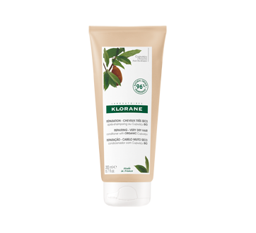 Après-shampooing au cupuaçu bio pour réparation pour cheveux très secs, 200 ml