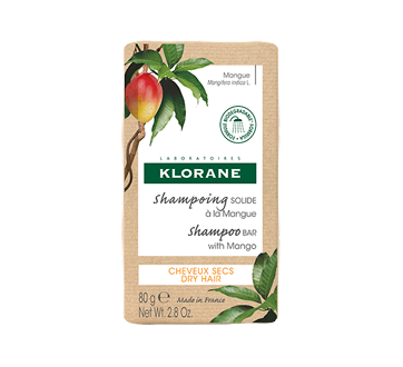 Image 2 du produit Klorane - Shampooing solide nutrition pour cheveux secs pour à la mangue , 80 g