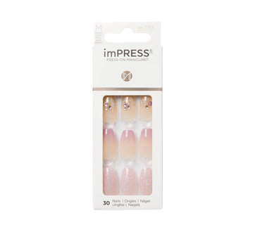imPRESS Press-On Manicure ongles moyens, 1 unité, May Flower