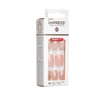 Image 3 du produit Kiss - imPRESS Press-On Manicure ongles larges, 30 unités, Just a Dream