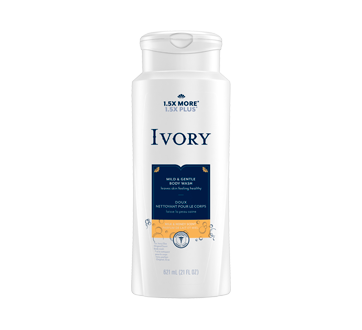 Nettoyant pour le corps doux, 621 ml, lait et miel