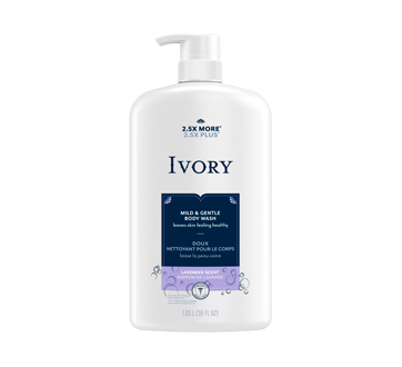 Nettoyant pour le corps doux, 1035 ml, lavande