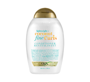Lightweight + Coconut Fine Curls revitalisant, 385 ml