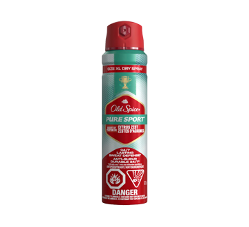 Antisudorifique et désodorisant pour hommes invisible, 122 g, Pure Sport