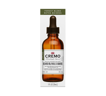 Image 3 du produit Cremo - Huile à barbe revitalisante au parfum de notes boisées, 30 ml