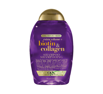 Extra Strength Biotin & Collagen shampooing, 385 ml