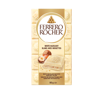 Ferrero Rocher Barre de chocolat blanc, 90 g
