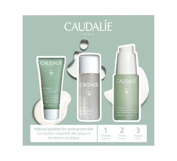 Image 2 du produit Caudalie - La solution naturelle des peaux à tendance acnéique coffret, 3 unités