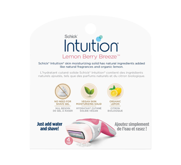 Image 2 du produit Schick - Intuition Lemon Berry Breeze recharge, 3 unités