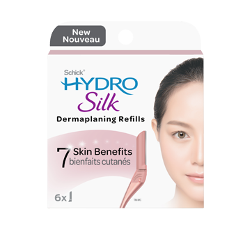 Hydro Silk outil de dermaplaning, 6 unités