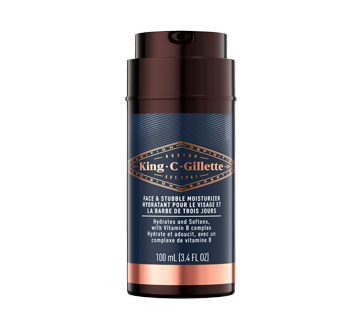 Hydratant pour le visage et la barbe de trois jours avec complexe de vitamine B3 et B5, 100 ml