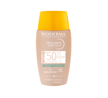 Photoderm Nude Touch protection élevée FPS 50+, 40 ml, clair