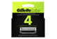 Vignette du produit Gillette - GilletteLabs cartouches de rechange de rasoir, 4 unités