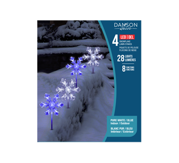Kit d'économie 40 flocons de neige en feutrine - Taille de votre choix