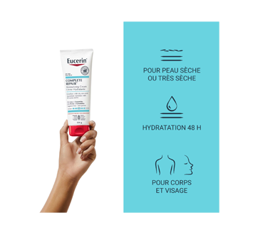 Image 2 du produit Eucerin - Complete Repair cème hydratante quotidienne pour le corps pour peau sèche à très sèche, 226 g