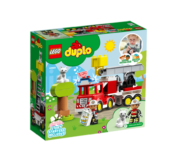 Duplo Le camion de pompiers de secours – Lego : Cadeaux pour tout petits