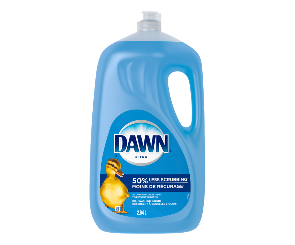 Ultra détergent à vaisselle liquide, parfum original, 2,64 L Dawn