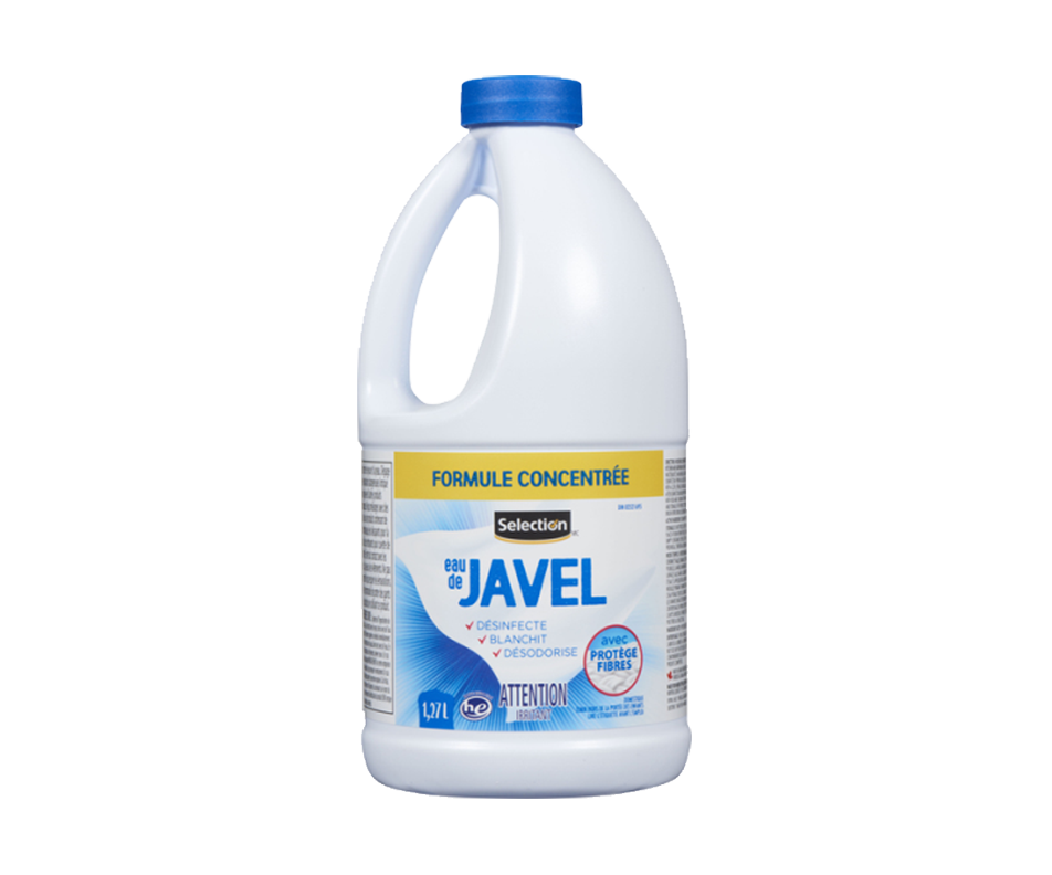 Eau De Javel Concentrée 48 Brico Depot Eau de Javel désinfectante avec protège fibres, 1,27 L – Selection