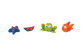 Vignette 4 du produit Tutti Frutti - Pâte à modeler 4 couleurs, parfum d'été, 4 unités